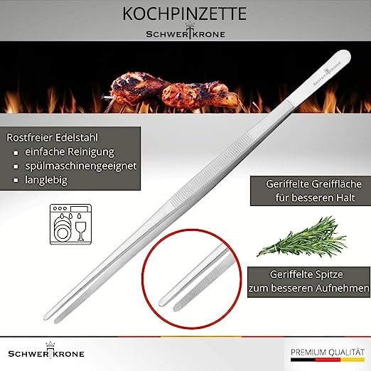 Kochpinzette - Küchenpinzette 30cm
