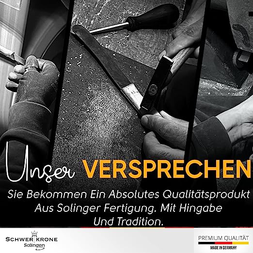 Brotmesser Solingen Wellenschliff Olivenholz - 20 cm