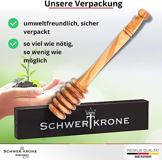 Honiglöffel - Honigheber Olivenholz