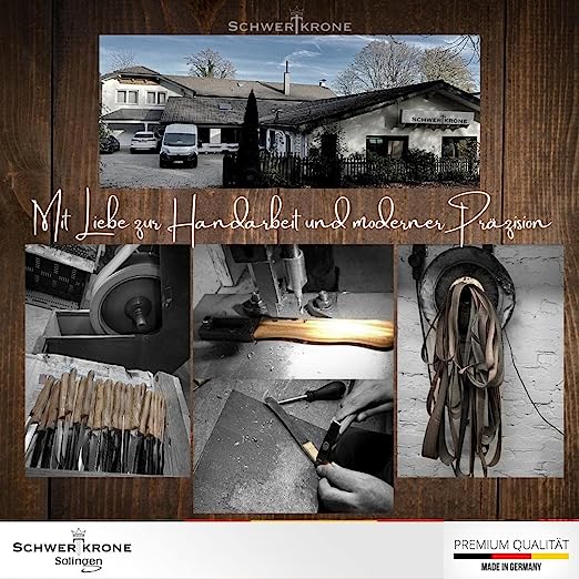 Buckelsmesser Solingen - Buttermesser Olivenholz