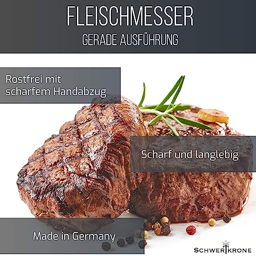 Fleischmesser Olivenholz - 20 cm