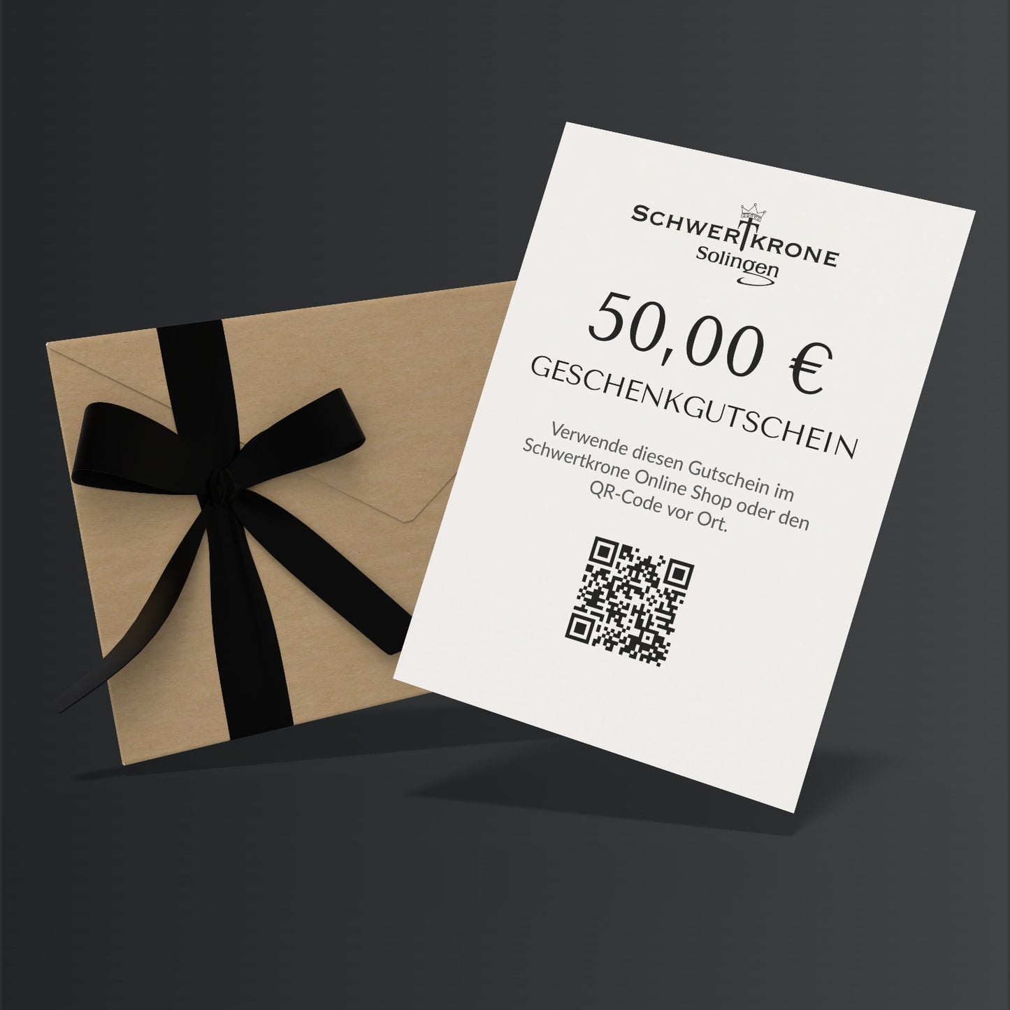 Messergutschein Gutschein Schwertkrone Solingen 50 Euro