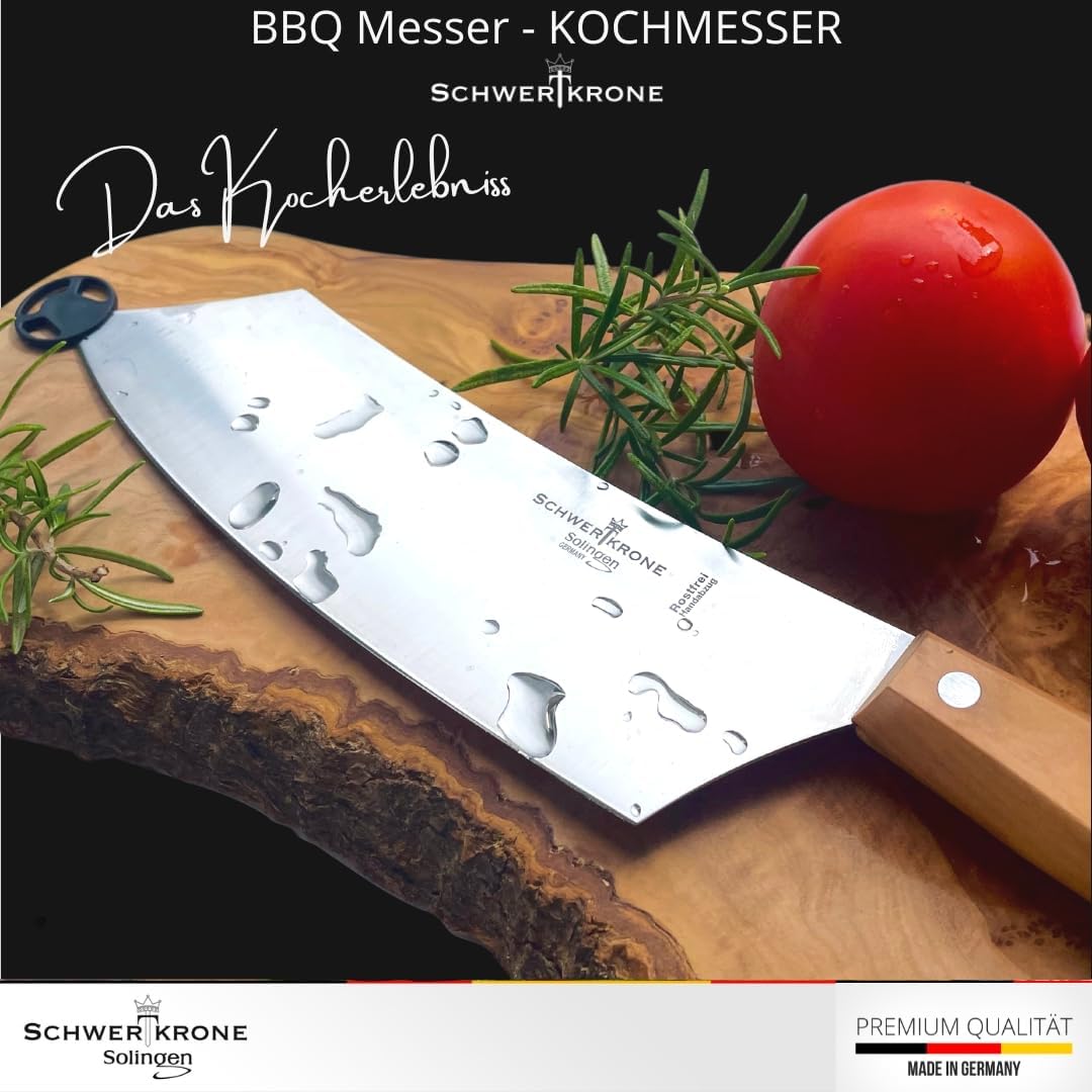 Schwertkrone Couteau de boucher Set 4 pcs. Made in Germany Solingen Couteau  de boucher professionnel, couteau de boucher, couteau à désosser, couteau