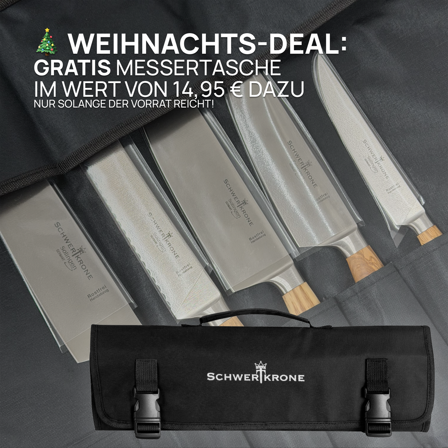 ANTONINO LETO Messerset Olive geschmiedet Solingen