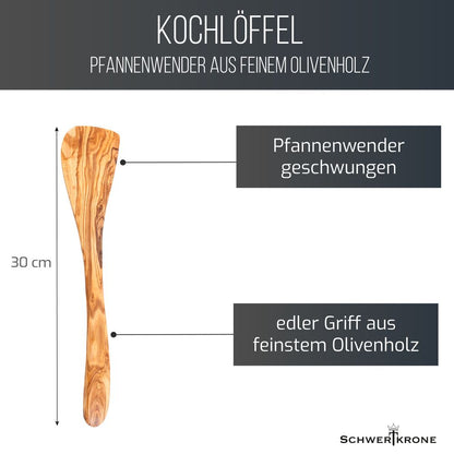 Pfannenwender Olivenholz