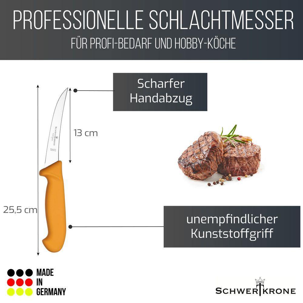 Ausbeinmesser - 5" semi-flexibel - Schwertkrone